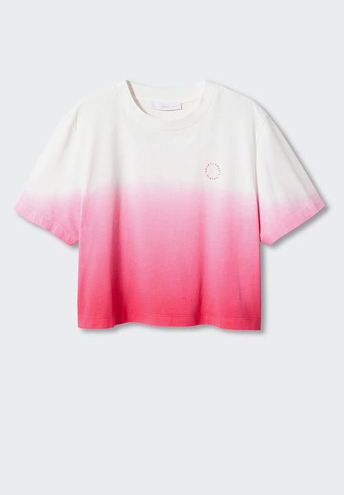 MANGO - T-shirt soleil-h - bright pink