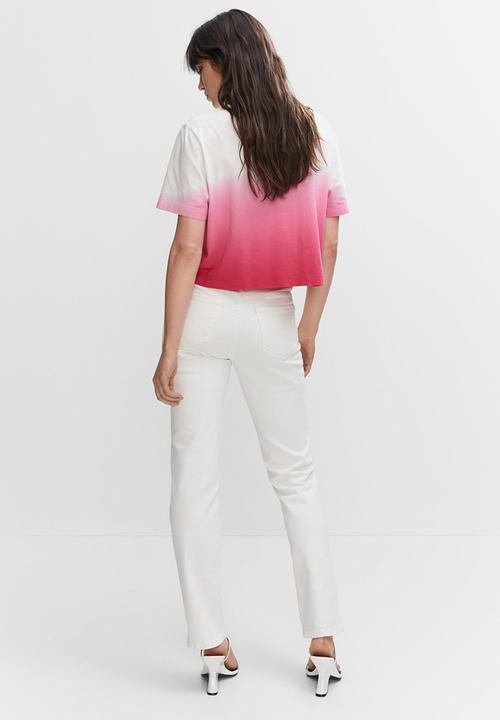 MANGO - T-shirt soleil-h - bright pink