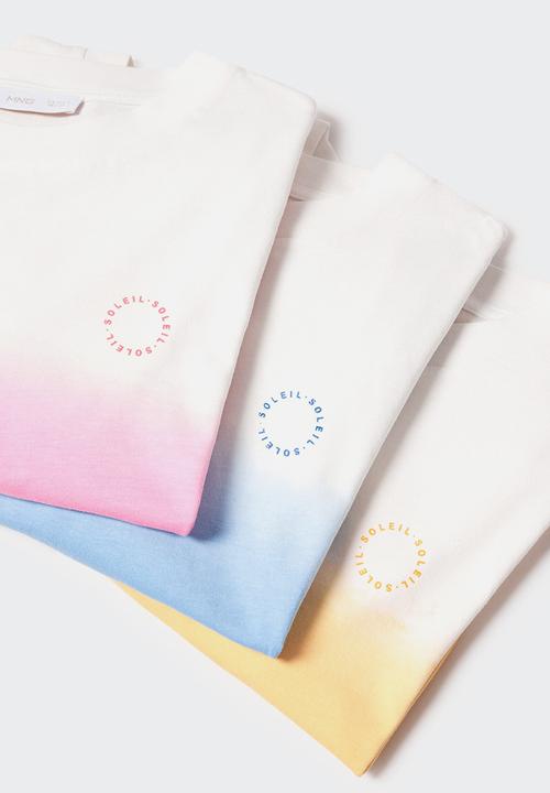 MANGO - T-shirt soleil-h - bright pink