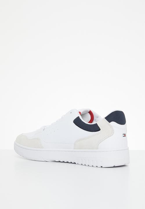 Tommy Hilfiger - Th basket core rwb - white