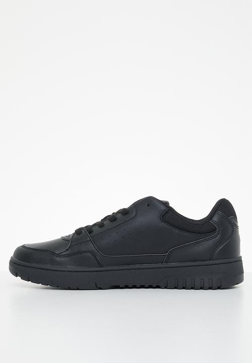 Tommy Hilfiger - Th basket core leather - black