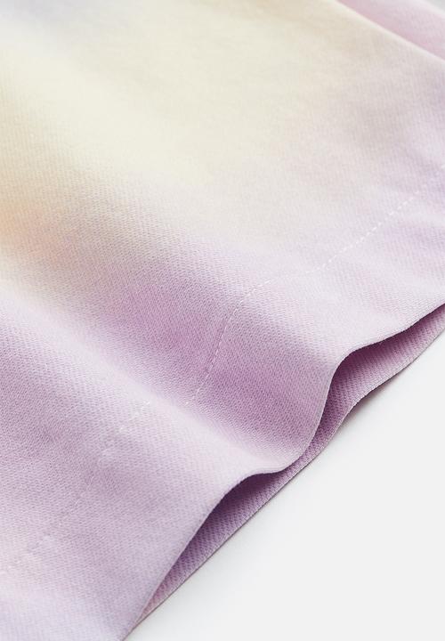 H&M - Wide trousers - light purple/ombre 