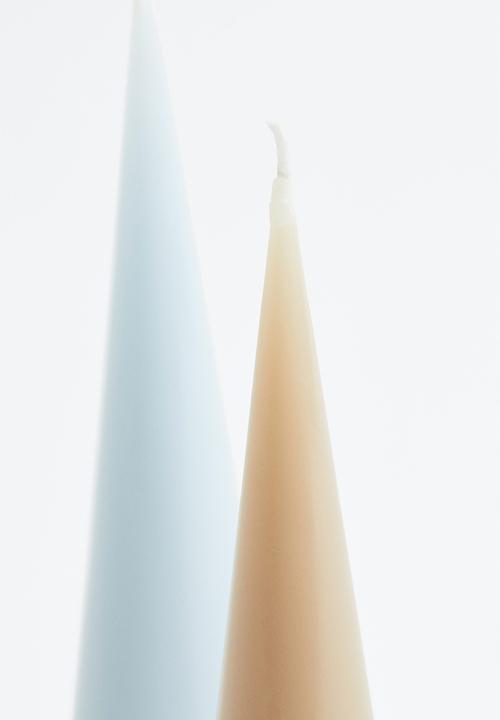 H&M - Cone-shaped candle - beige