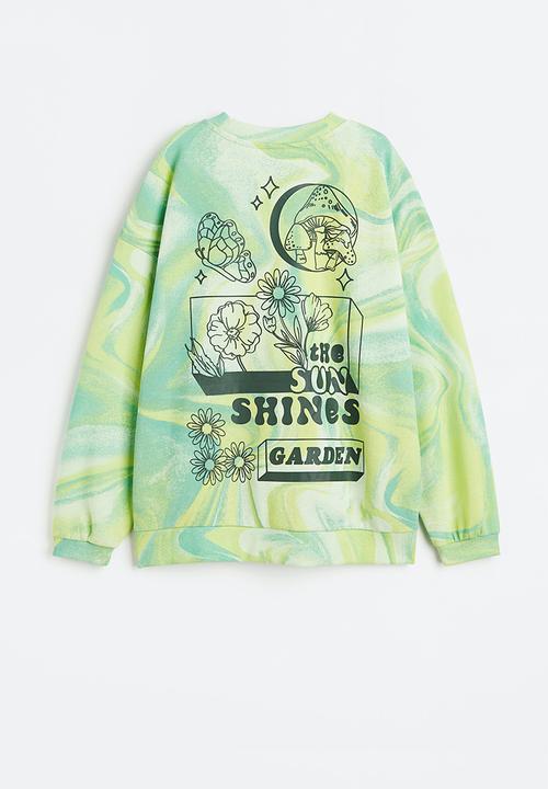 H&M - Oversized sweatshirt - green