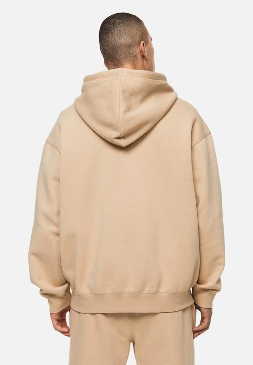 H&M - Relaxed fit hoodie - beige