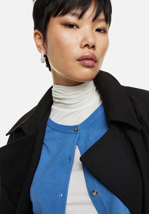H&M - Fine-knit cardigan - blue