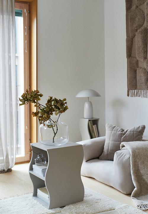 H&M - 2 Pack multiway linen-blend curtains - light greige