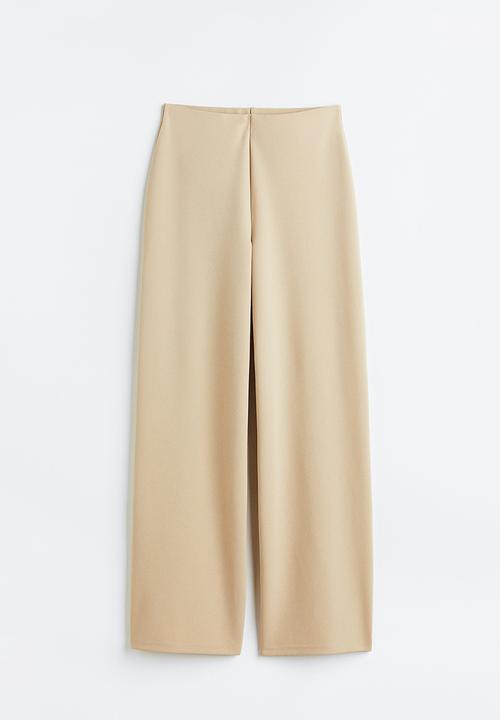 H&M - Wide trousers - beige