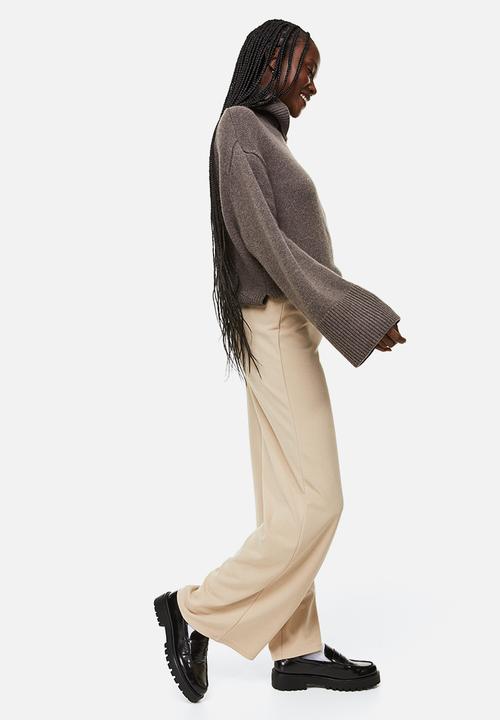 H&M - Wide trousers - beige
