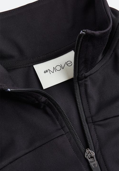 H&M - Softmove™ sports jacket - black