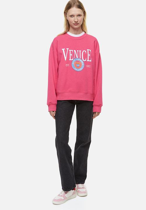 H&M - Crew-neck sweatshirt - pink/venice