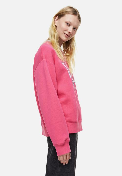 H&M - Crew-neck sweatshirt - pink/venice