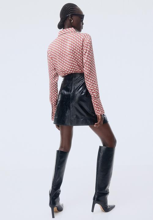 H&M - Fitted shirt - multi,red