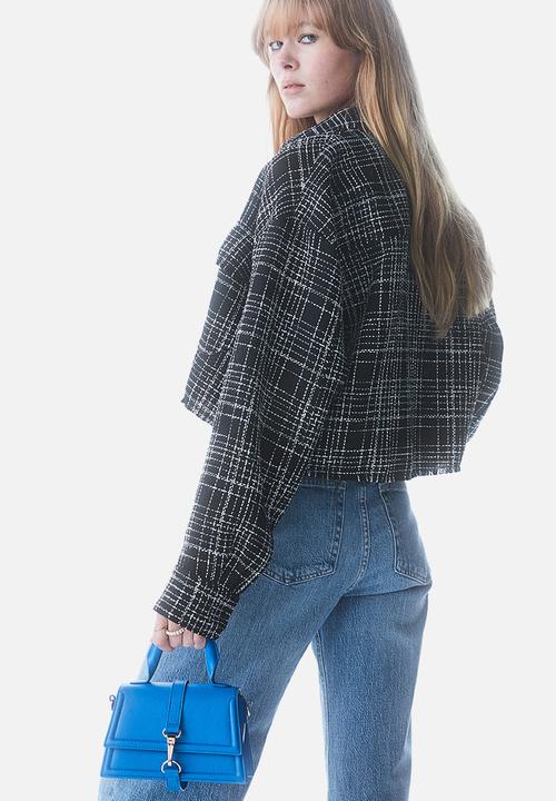 H&M - Wide high jeans - denim blue 