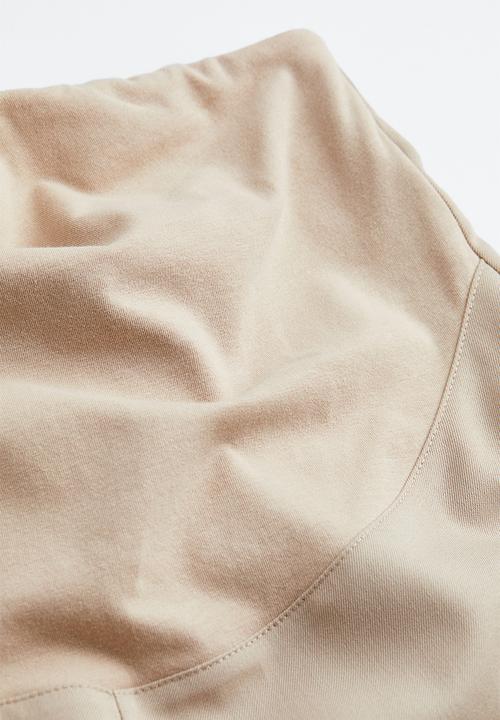 H&M - Mama ankle-length cigarette trousers - beige