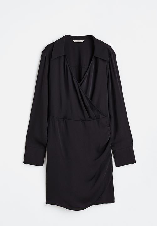 H&M - Wrap dress - black