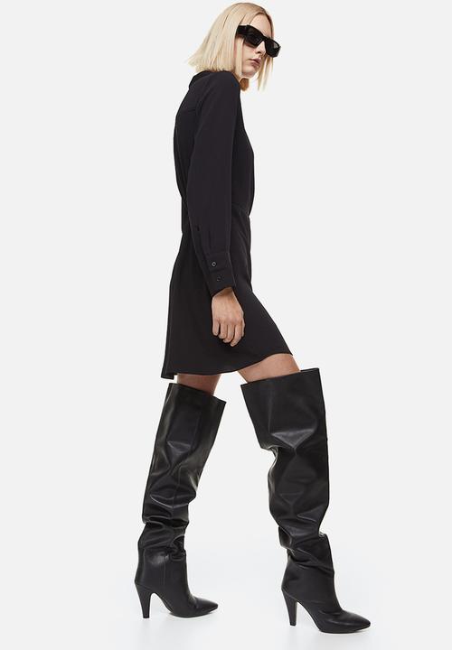 H&M - Wrap dress - black