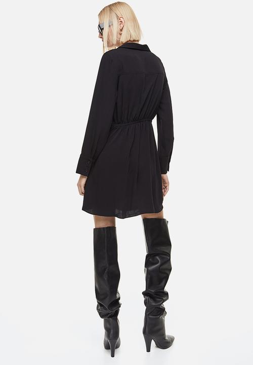 H&M - Wrap dress - black