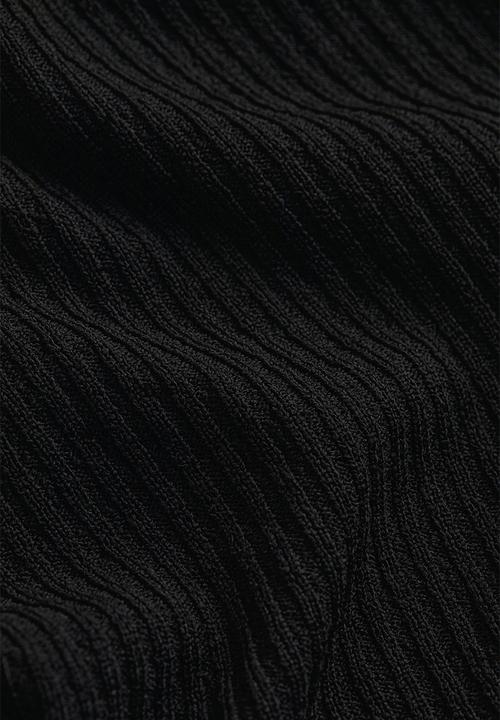 H&M - Rib-knit skirt - black