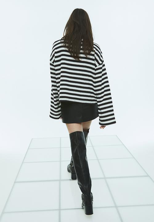 H&M - Boxy jumper - black