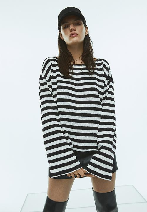 H&M - Boxy jumper - black