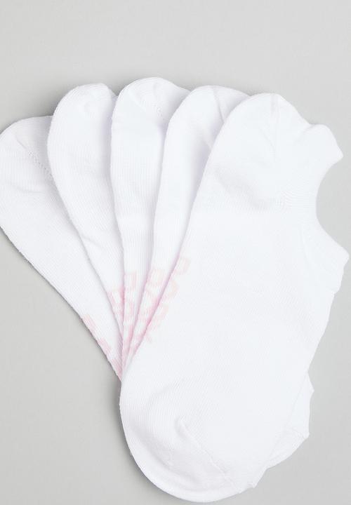 Cotton On - Body 5 pack low cut sock - white
