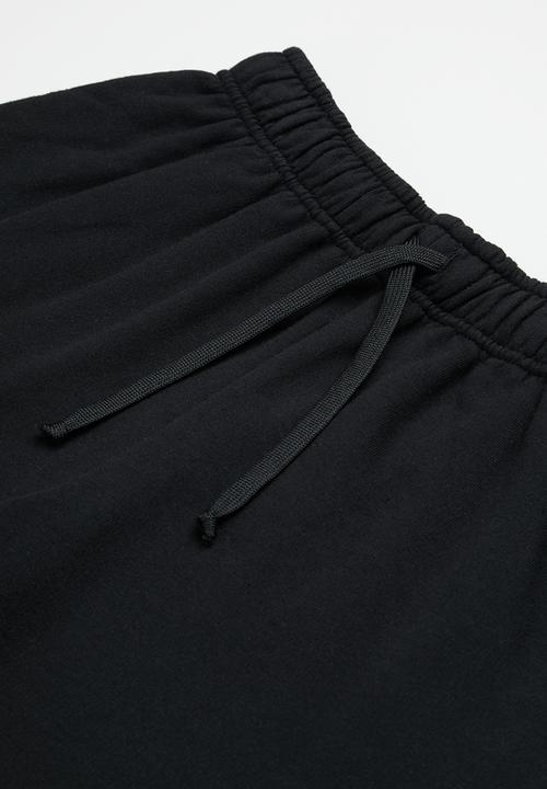 Rebel Republic - Boys hoodie and sweatshort set - black/white