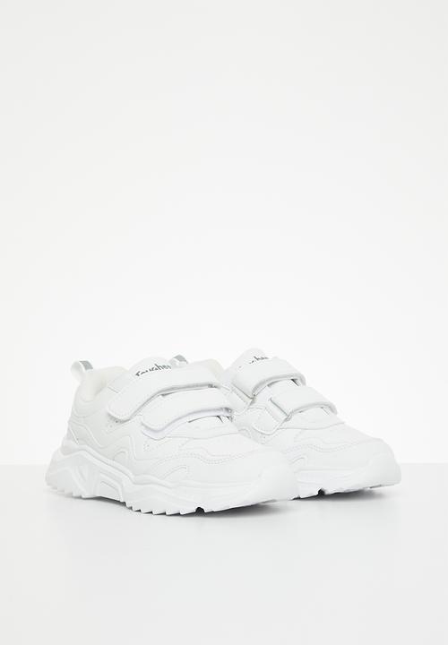 Toughees - Youth velcro sneaker - white