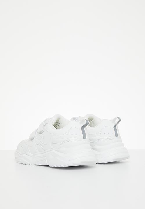 Toughees - Youth velcro sneaker - white