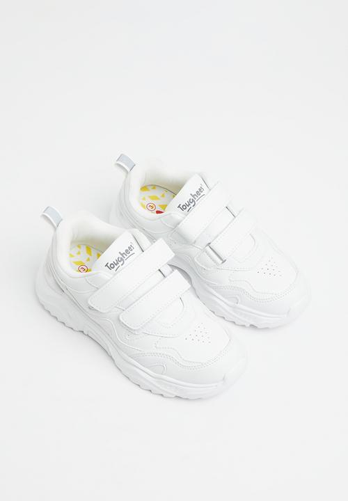 Toughees - Youth velcro sneaker - white