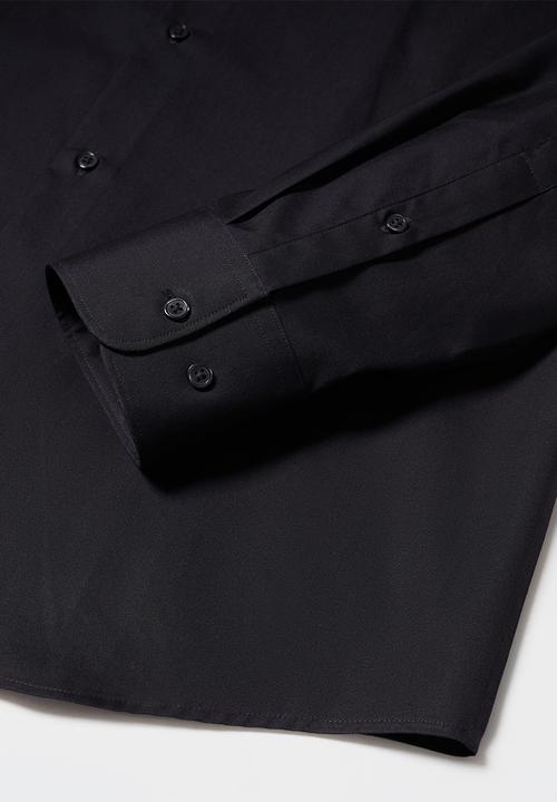 MANGO - Shirt emeritol - black
