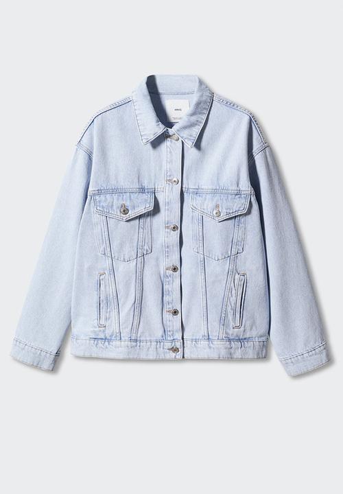 MANGO - Jacket alaia - open blue