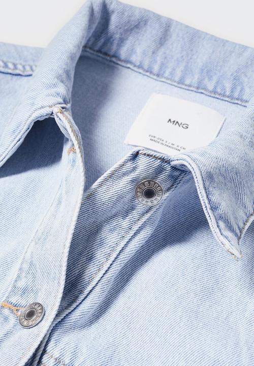 MANGO - Jacket alaia - open blue