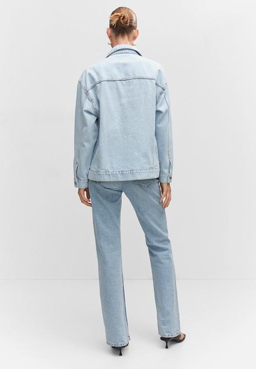 MANGO - Jacket alaia - open blue