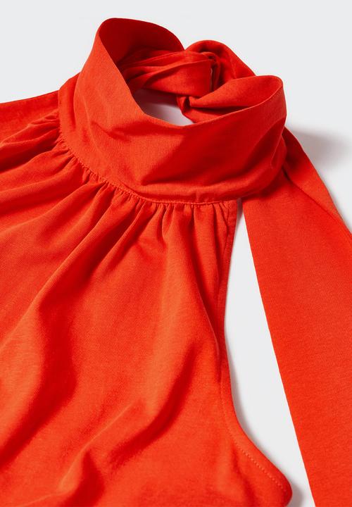 MANGO - Plus dress java - orange