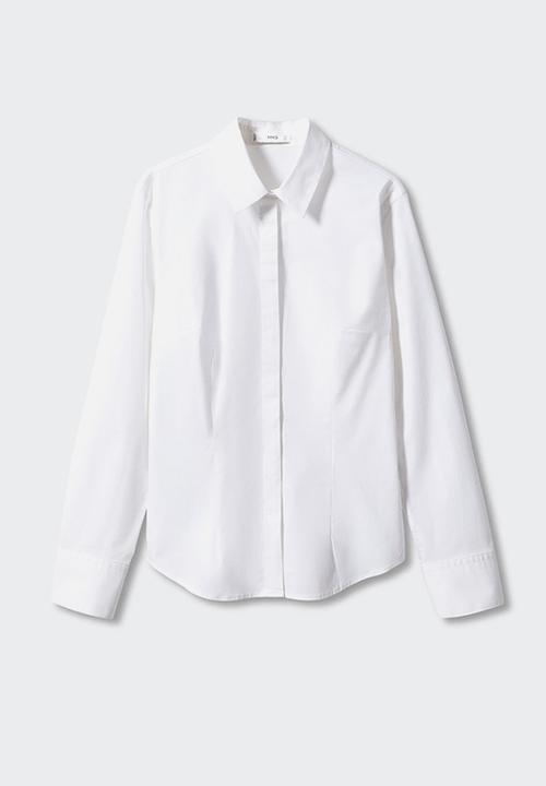 MANGO - Plus shirt sofia - natural
