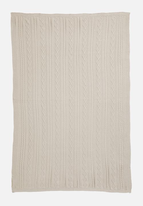 Sixth Floor - Ida throw - stone