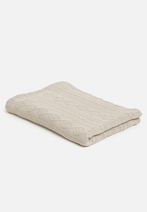 Sixth Floor - Ida throw - stone