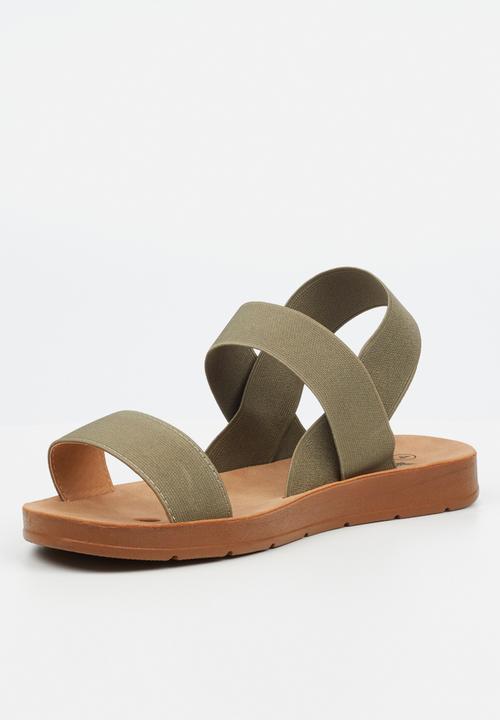 Butterfly Feet - Zina 7 sandal - olive