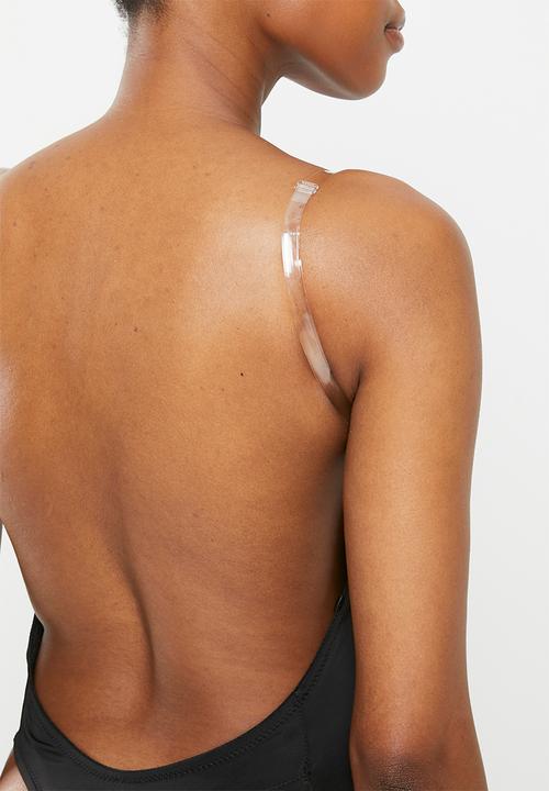 Easy Curves Shapewear - Backless super plunge bodysuit - black