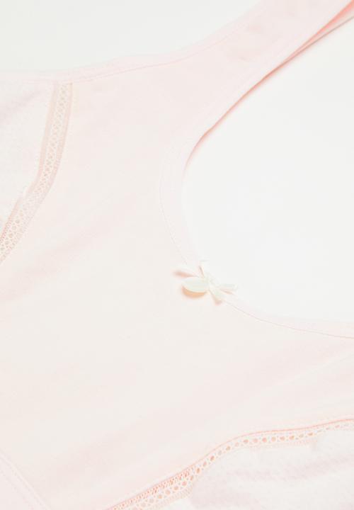 Pop Candy - Tween girls bra - pink