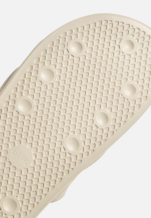 adidas Originals - Adilette essential  w - wonder white/wonder white/wonder white