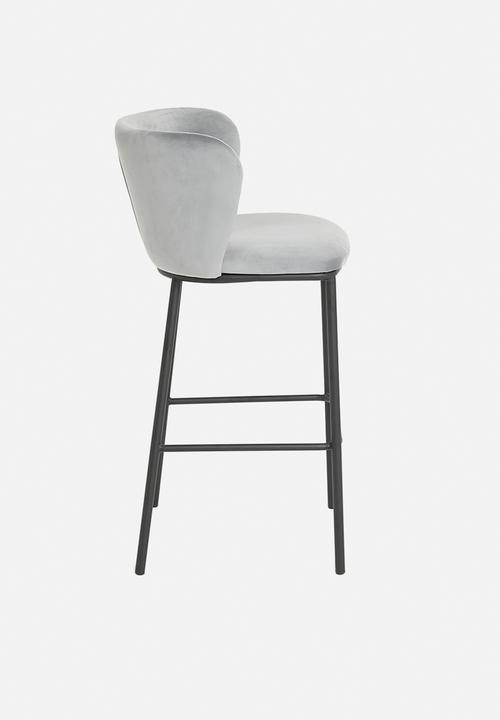 Sixth Floor - Mandy bar chair - grey
