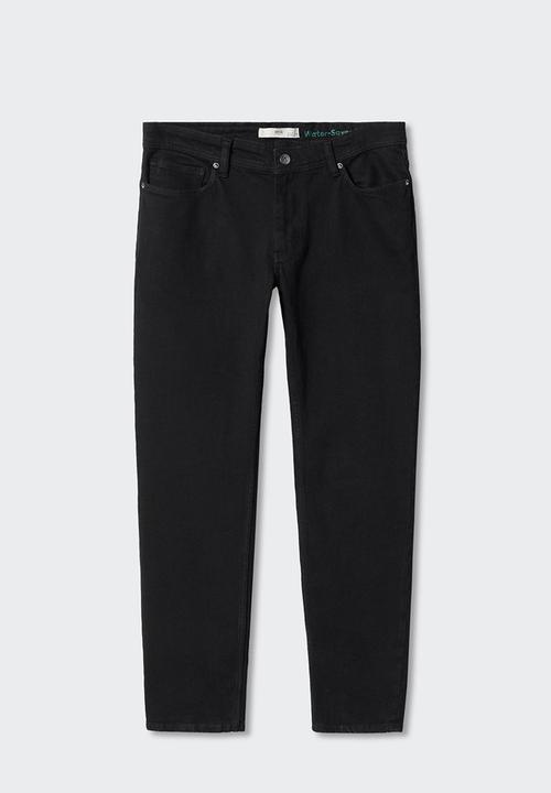 MANGO - Jeans jan - black denim