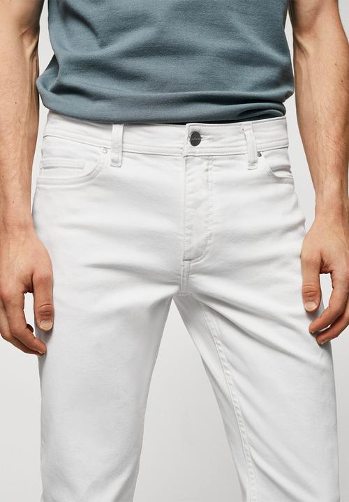MANGO - Jeans jan - white