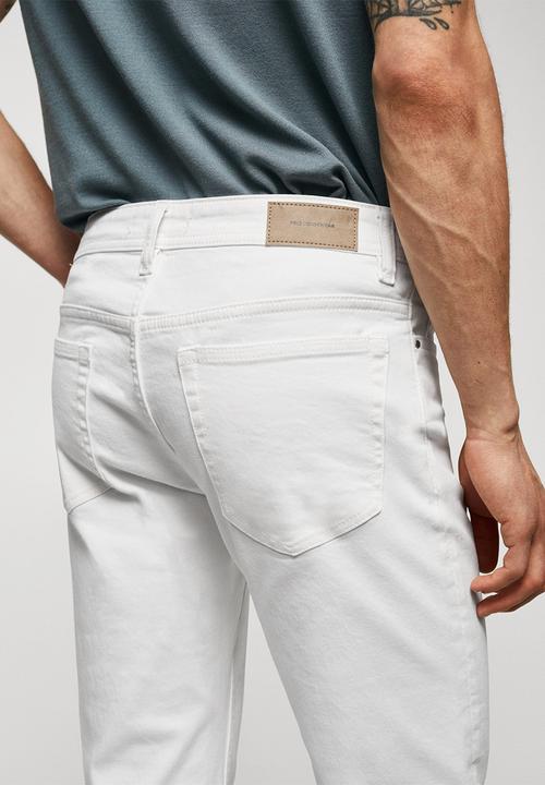 MANGO - Jeans jan - white