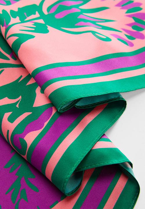 MANGO - Neck scarf delhi- purple
