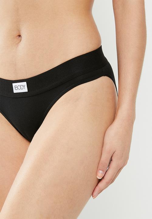 Cotton On - Organic Cotton bikini brief - black