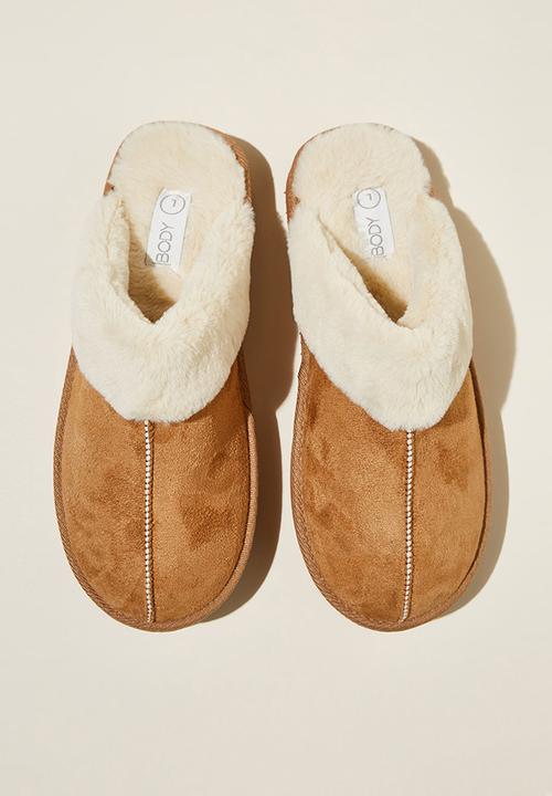 Cotton On - Body platform scuff - maple syrup