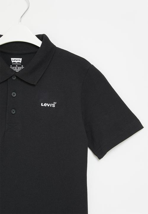 Levi’s® - Lvb short sleeve batwing polo - black
